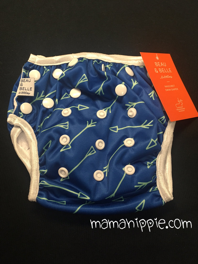 Beau & Belle swim diapers are perfect for growing little ones. Can be worn from 6-36 pounds. With adjustable snaps its a great option to last multiple seasons.