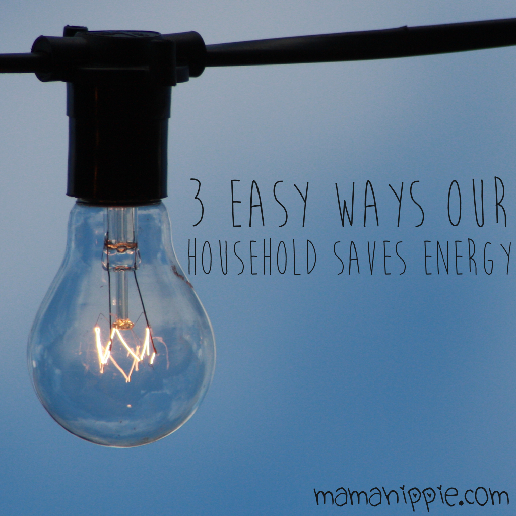 3 Easy Ways Our Household Saves Energy
